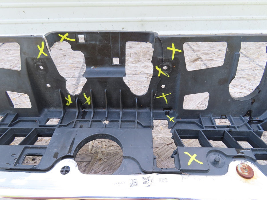 2019-2022 DODGE RAM 1500 4DR PICKUP REAR STEP BUMPER COVER PANEL CHROME OEM