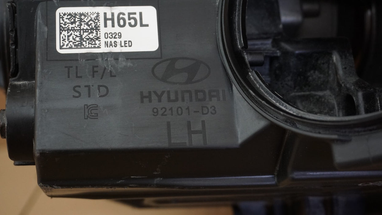 2019-2021 HYUNDAI TUCSON FRONT LEFT DRIVER SIDE HEADLIGHT HEAD HALOGEN LAMP OEM