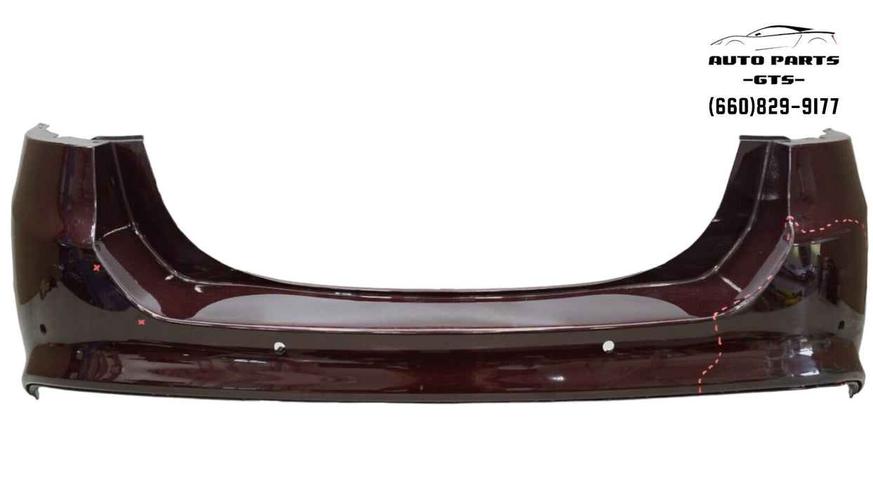 2013-2016 FORD FUSION REAR BUMPER COVER PANEL W/ SENSOR HOLE OEM DS73-17906