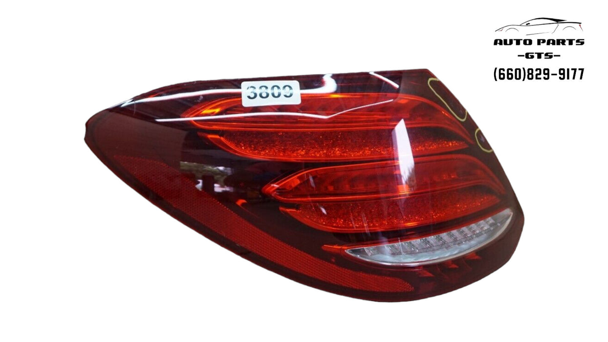 2017-2019 MERCEDES E CLASS E350 E550 SEDAN LH LEFT DRIVER SIDE TAIL LIGHT OEM