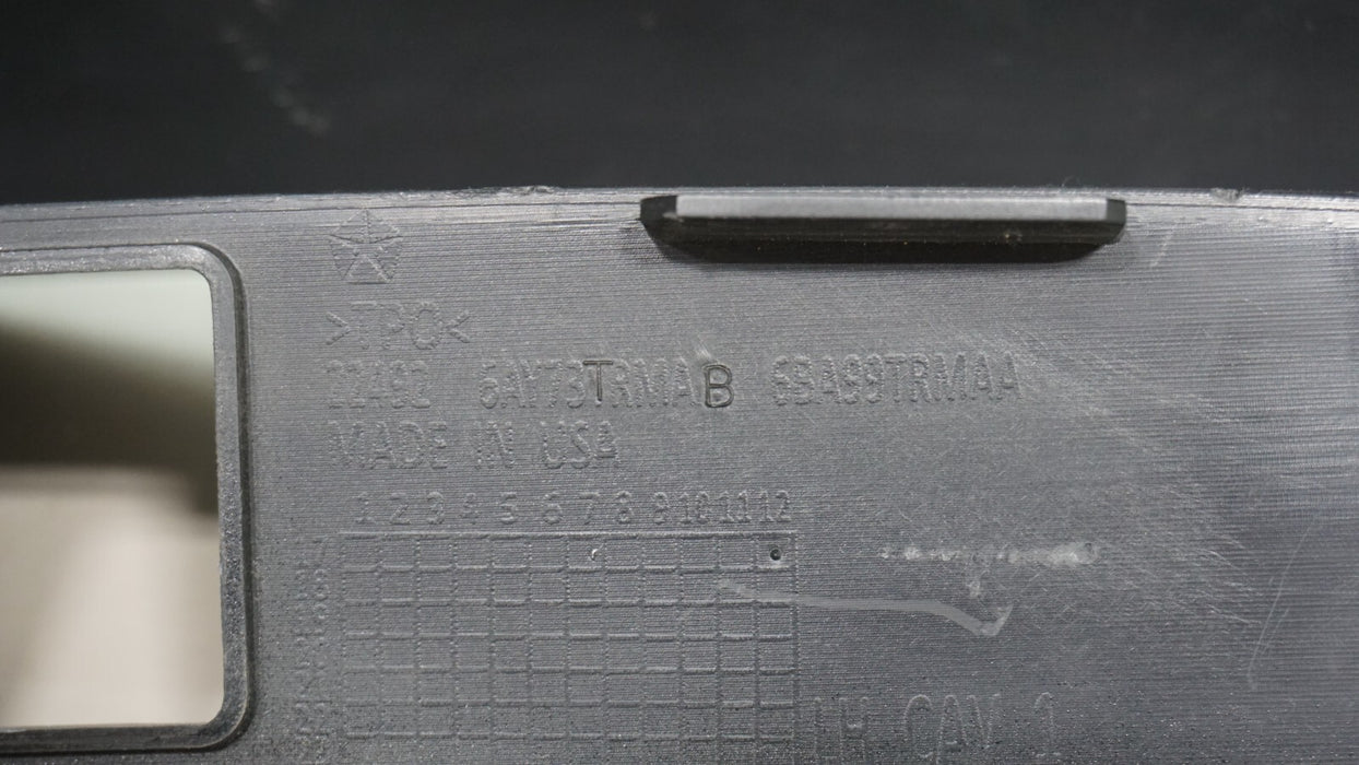 2019-2022 JEEP CHEROKEE REAR LH LEFT DRIVER SIDE BUMPER COVER OEM 6AY73TRMAB