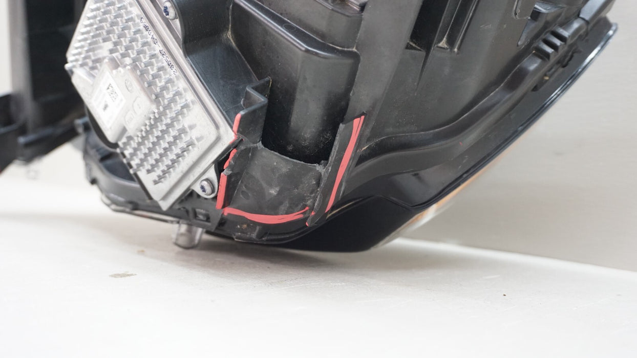 2019-2021 JEEP GRAND CHEROKEE FRONT RH RIGHT PASSENGER SIDE XENON HEADLIGHT OEM