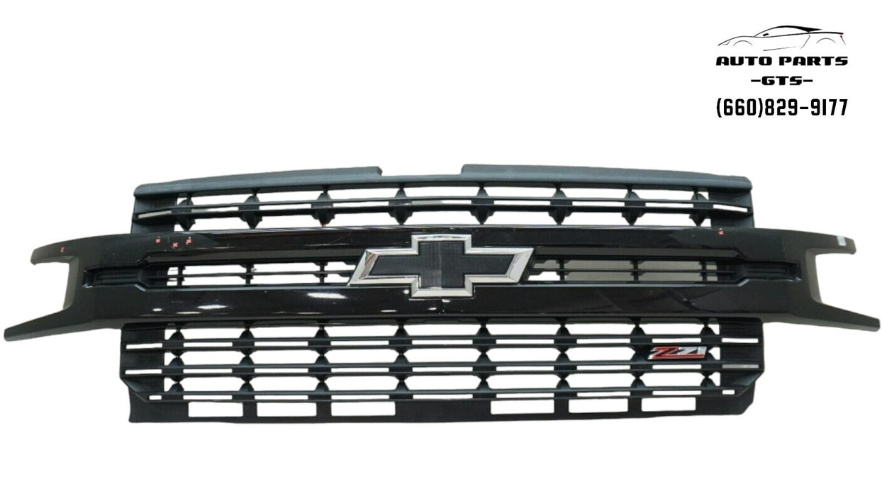 2019-2021 CHEVROLET CHEVY SILVERADO 1500 FRONT MAIN GRILLE 84128450 OEM
