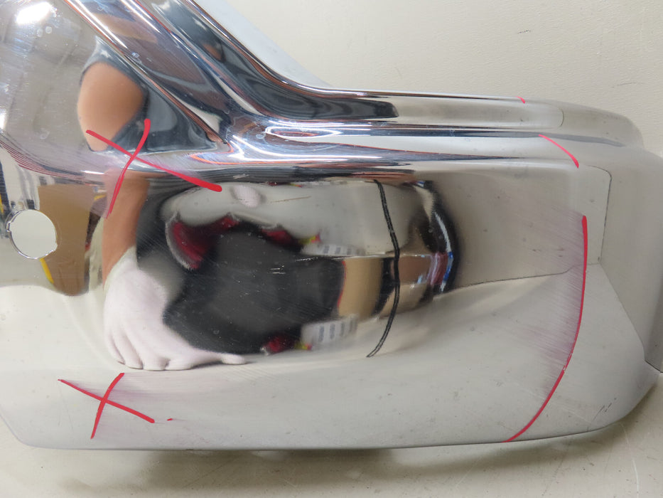 2019-2022 GMC SIERRA FRONT METAL BUMPER W/SENSOR HOLES OEM