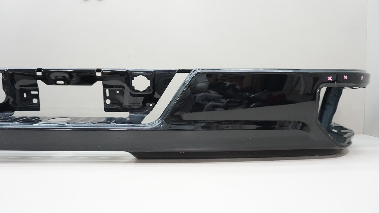 2019-2022 CHEVROLET SILVERADO GMC SIERRA 1500 REAR BUMPER BLACK METAL OEM