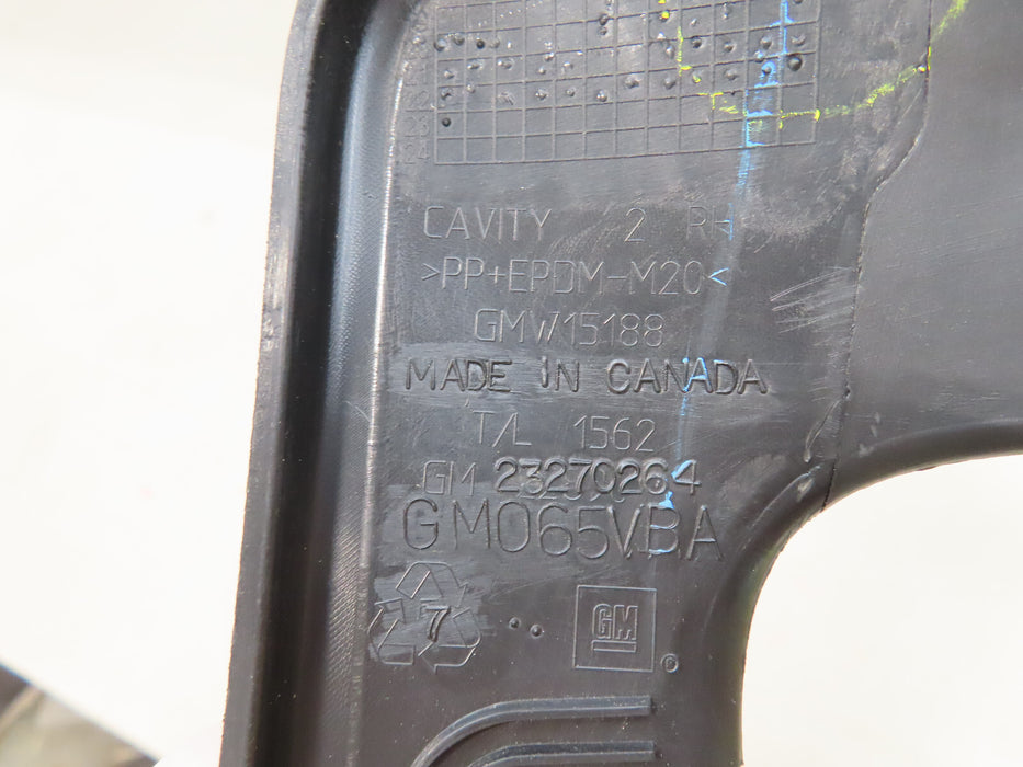 2015-2022 GMC CANYON CHEVROLET COLORADO REAR RIGHT PASSENGER UPPER STEP PAD OEM