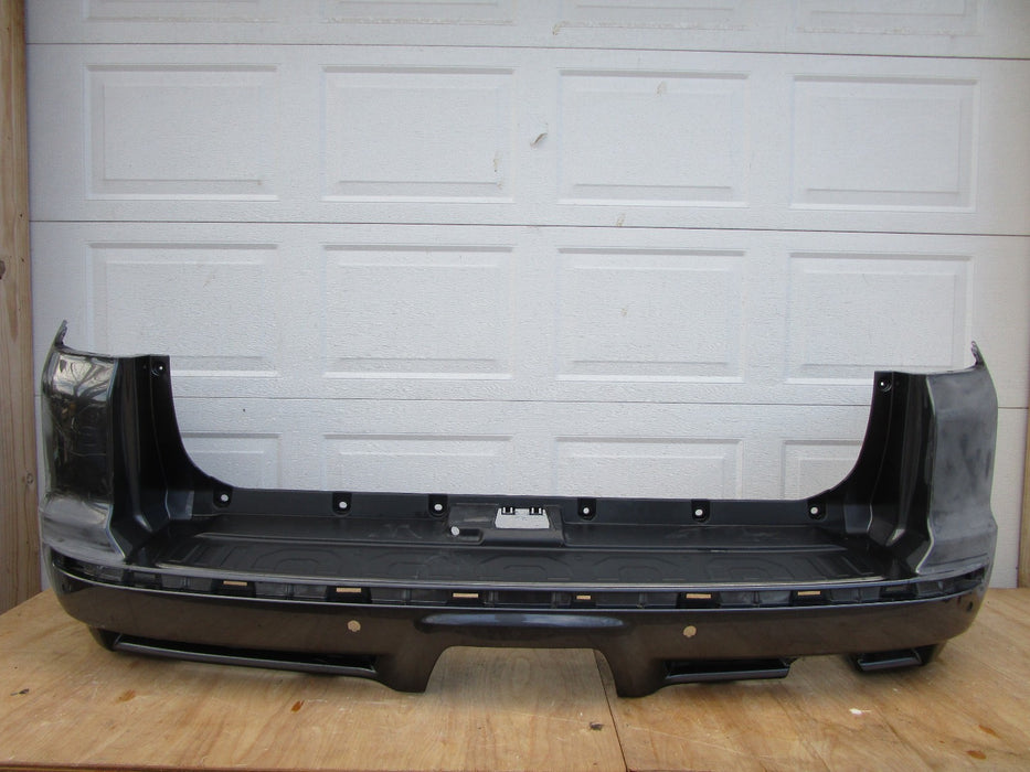 14 15 16 17 TOYOTA 4 RUNNER 4RUNNER REAR BUMPER COVER WITH SENSORS OEM