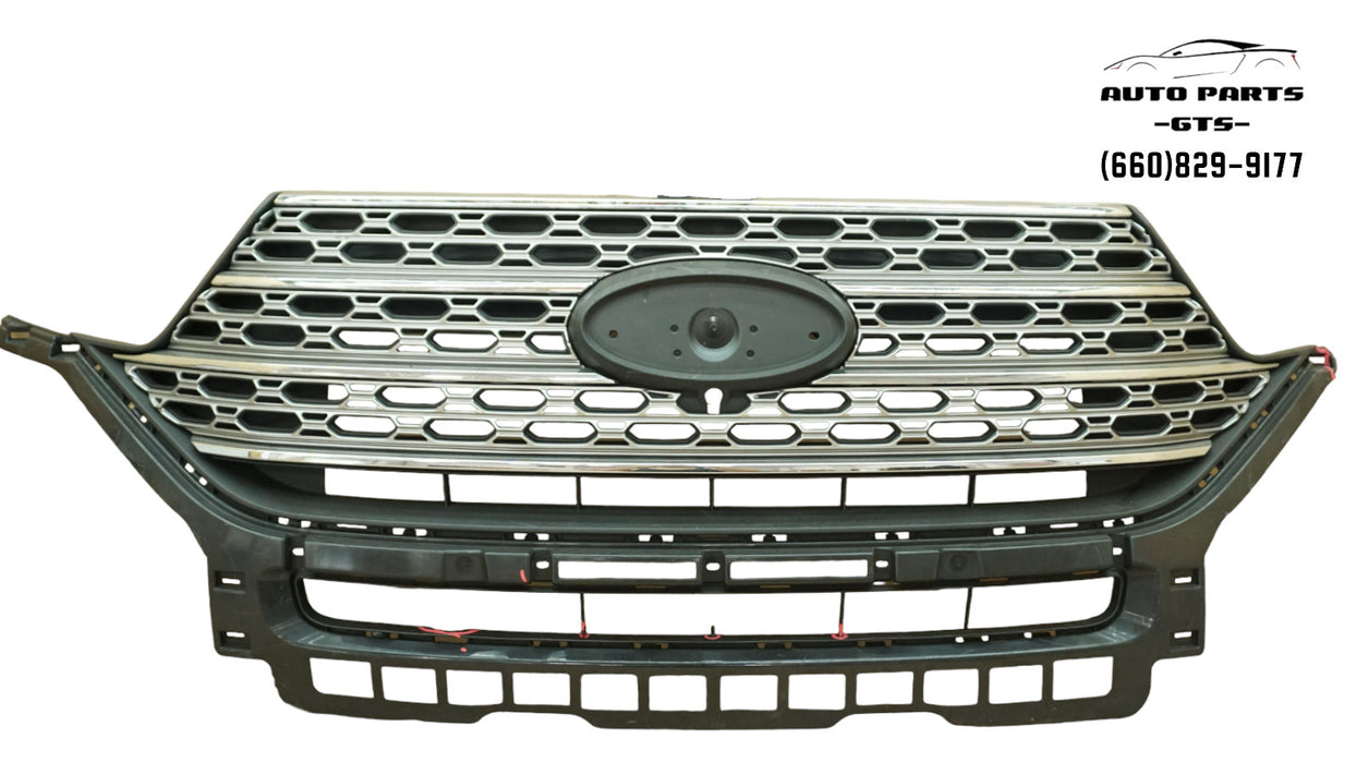 2020-2022 FORD EXPLORER XLT FRONT CENTER GRILLE ASSEMBLY OEM LB5B-8200-CD5YZ9