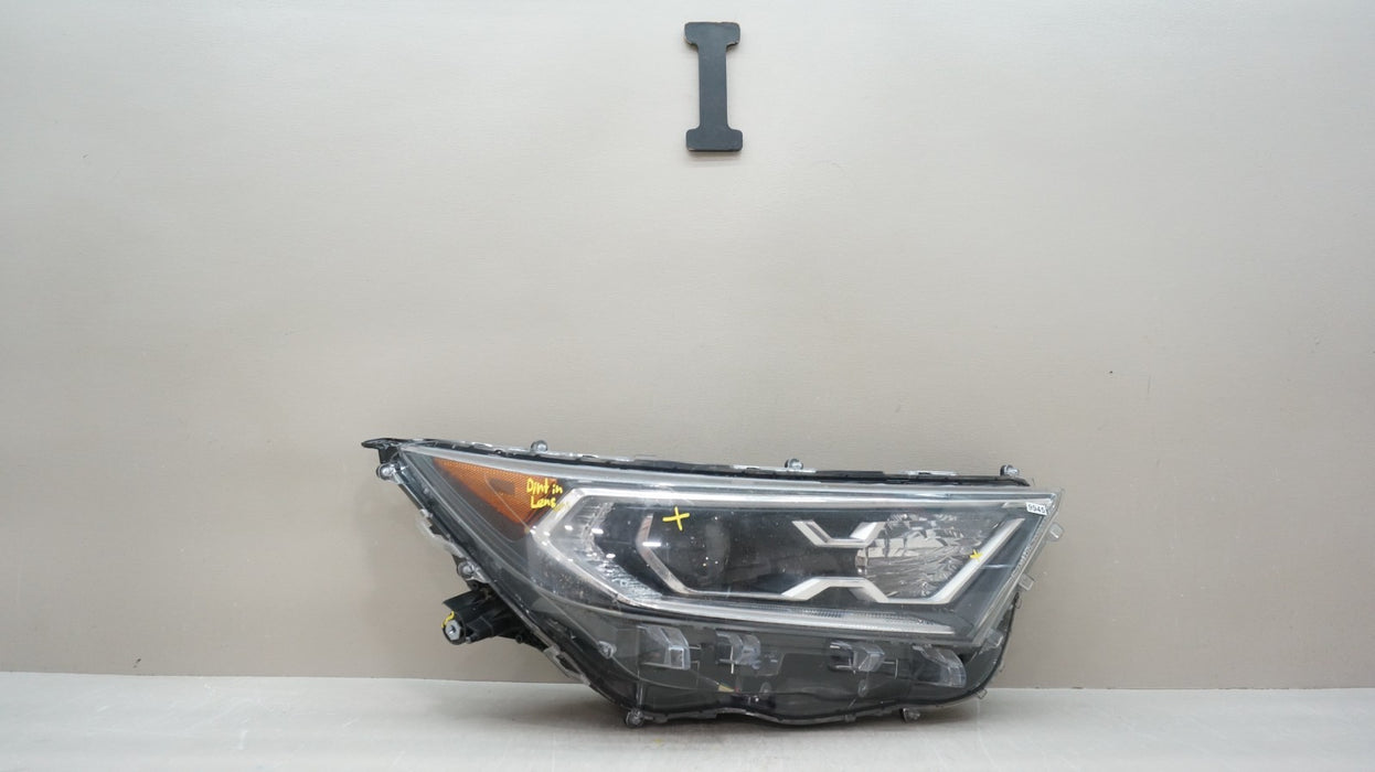 2019-2021 TOYOTA RAV4 FRONT RIGHT PASSENGER SIDE LED HEADLIGHT OEM