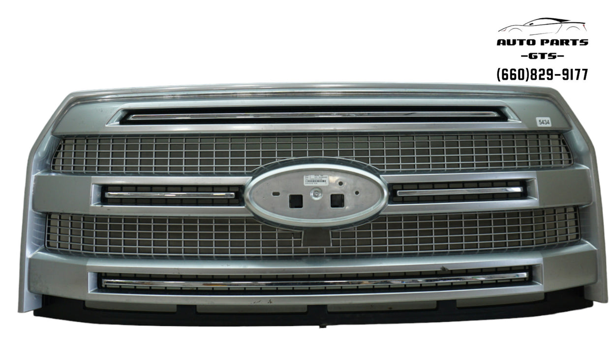 2015-2017 FORD F-150 PLATINUM FRONT BUMPER RADIATOR GRILL GRILLE OEM 15 16 17