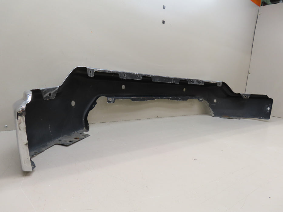 2019-2022 GMC SIERRA FRONT METAL BUMPER W/SENSOR HOLES OEM