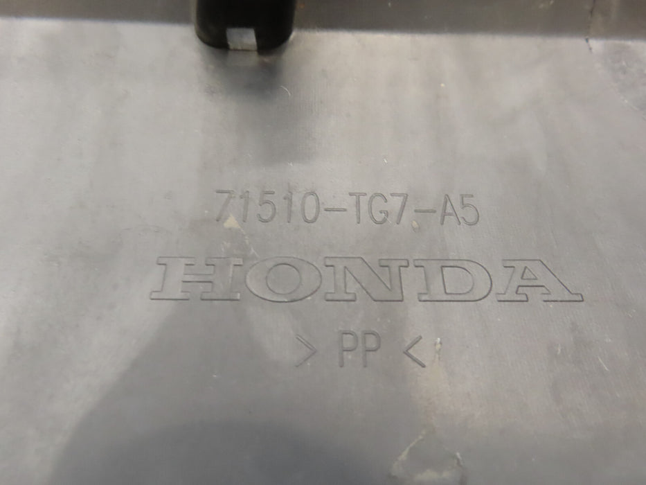 2019-2021 HONDA PILOT REAR BUMPER COVER LOWER VALANCE OEM 71510-TG7-A5