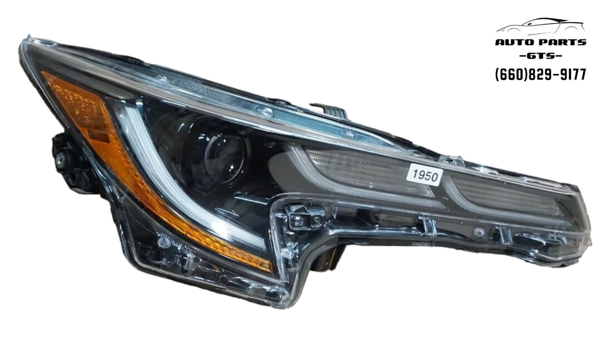 2020-2021 TOYOTA COROLLA RIGHT PASSENGER SIDE HEADLIGHT LED LAMP OEM 20 21