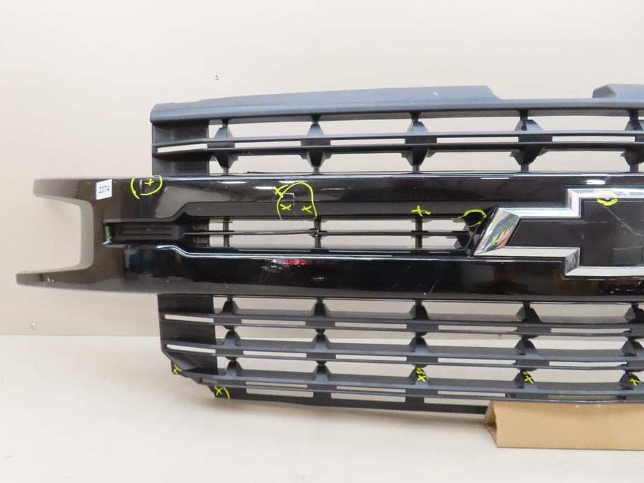 2019-2021 CHEVROLET SILVERADO 1500 Z71 FRONT GRILLE W/ EMBLEM BADGE OEM 84128450