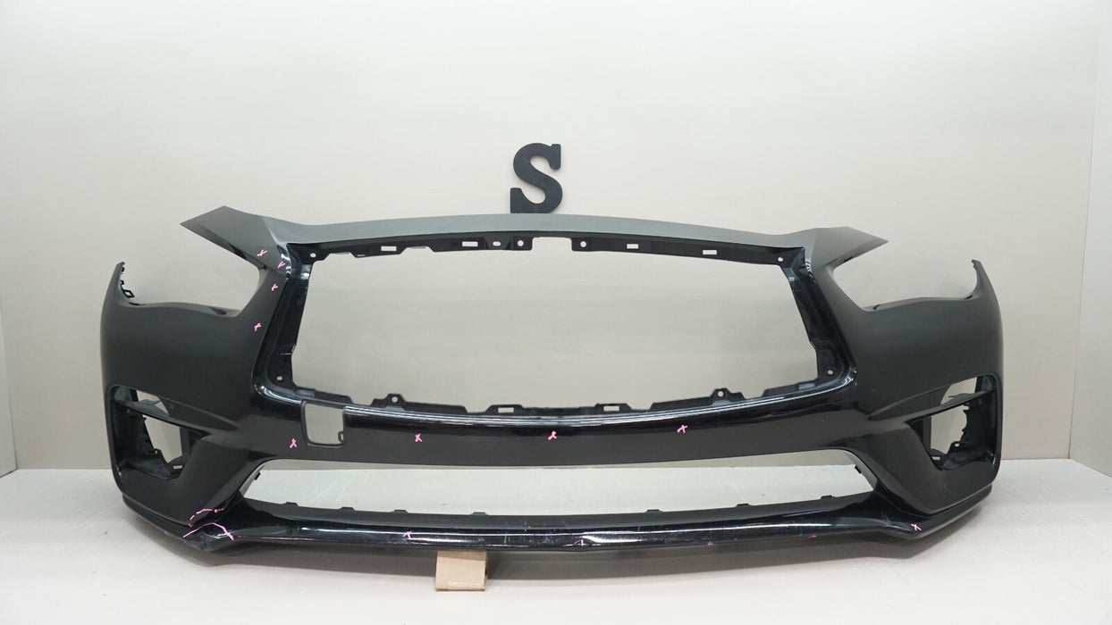 2018-2024 INFINITI Q50 FRONT BUMPER COVER 62022 6HH-0 OEM