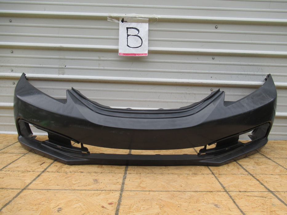 2013-2015 HONDA CIVIC FRONT BUMPER COVER PANEL PLASTIC PD0206 AFTERMARKET