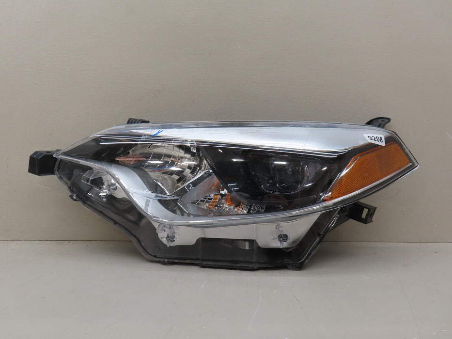 2014-2016 TOYOTA COROLLA FRONT LEFT DRIVER SIDE HEADLIGHT HALOGEN AFTERMARKET