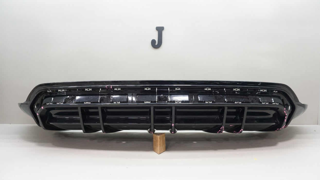2022-2023 AUDI E-TRON GT REAR LOWER BUMPER VALANCE DIFFUSER 4J3807983 OEM