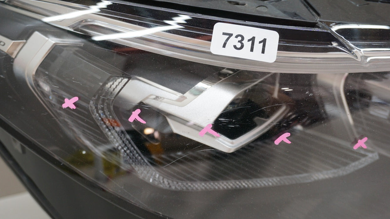 2019-2022 BMW X7 G07 FRONT RIGHT PASSENGER SIDE HEADLIGHT LED OEM 20 21