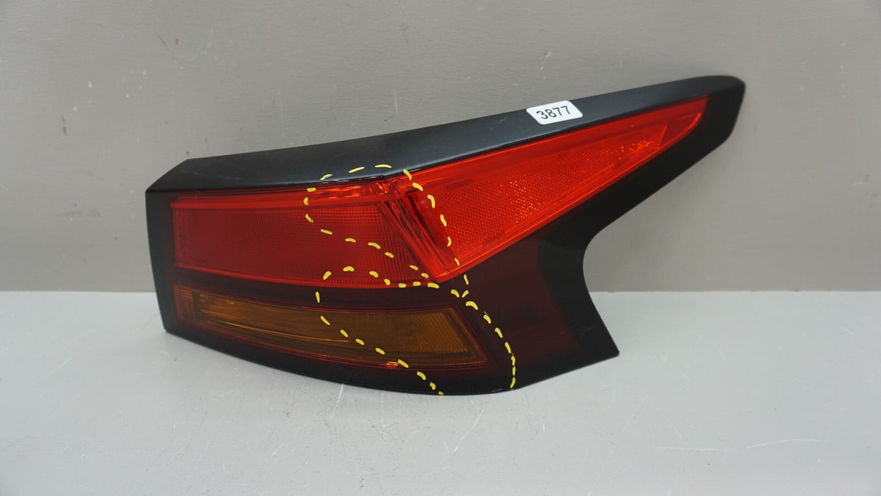 2019-2021 NISSAN ALTIMA REAR RH RIGHT PASSENGER SIDE TAIL LIGHT OEM