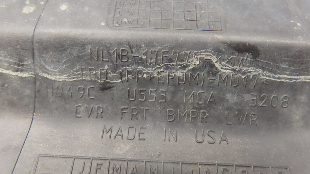 2019-2021 FORD EXPEDITION FRONT BUMPER LOWER VALANCE COVER OEM NL1B-17F775