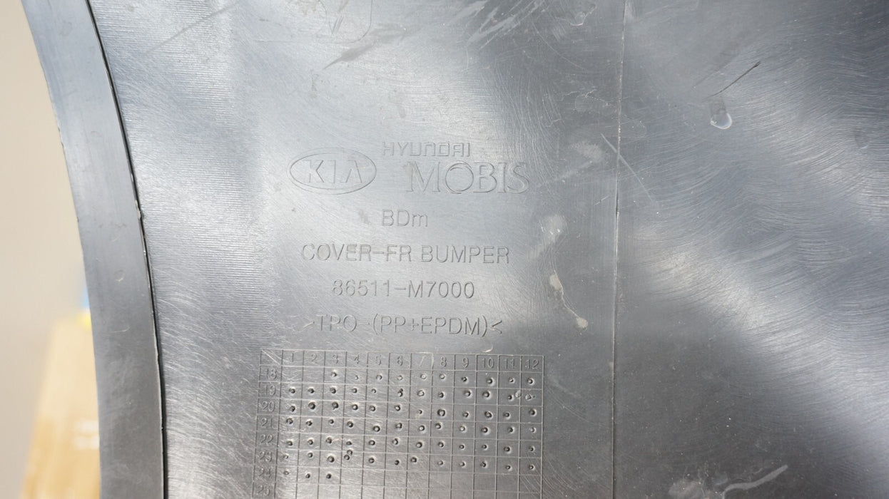 2019-2021 KIA FORTE FRONT UPPER BUMPER COVER PANEL OEM 86511-M7000