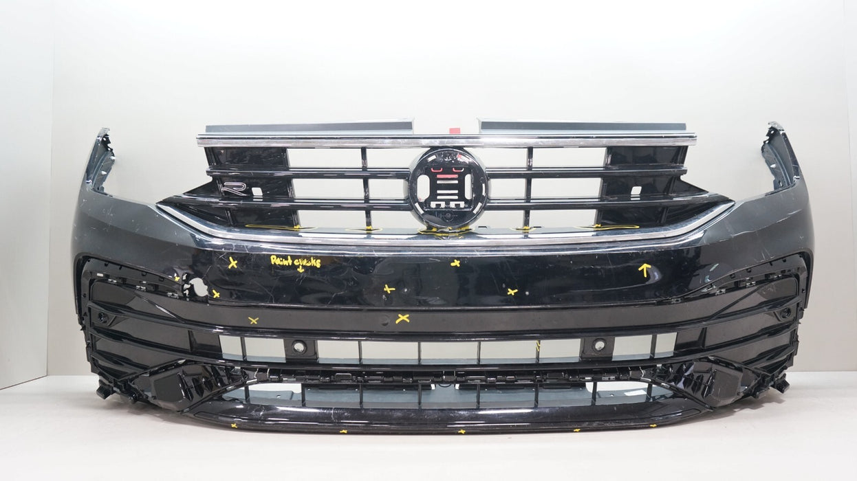 2022-2024 VOLKSWAGEN TIGUAN R LINE FRONT BUMPER COVER WITH GRILLE OEM
