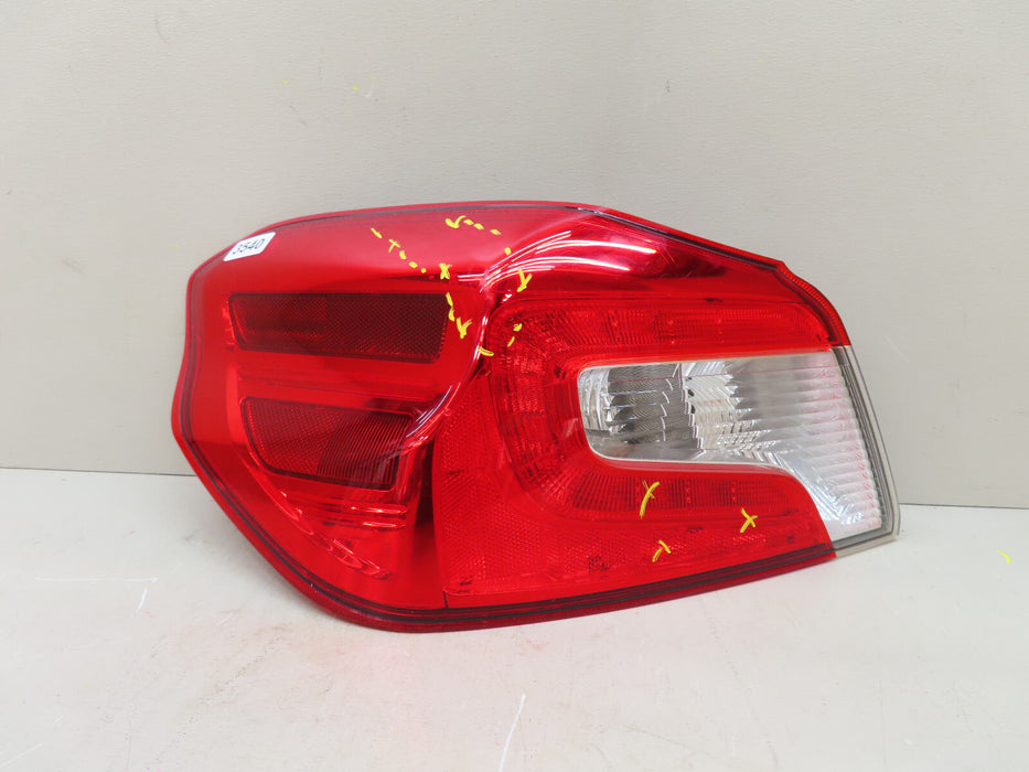 2015-2017 Subaru WRX STI LEFT DRIVER Tail Light Lamp OEM HALOGEN