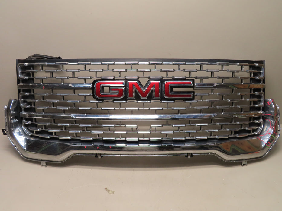2020 2021 2022 GMC ACADIA DENALI FRONT UPPER GRILLE GRILL 84818781 OEM
