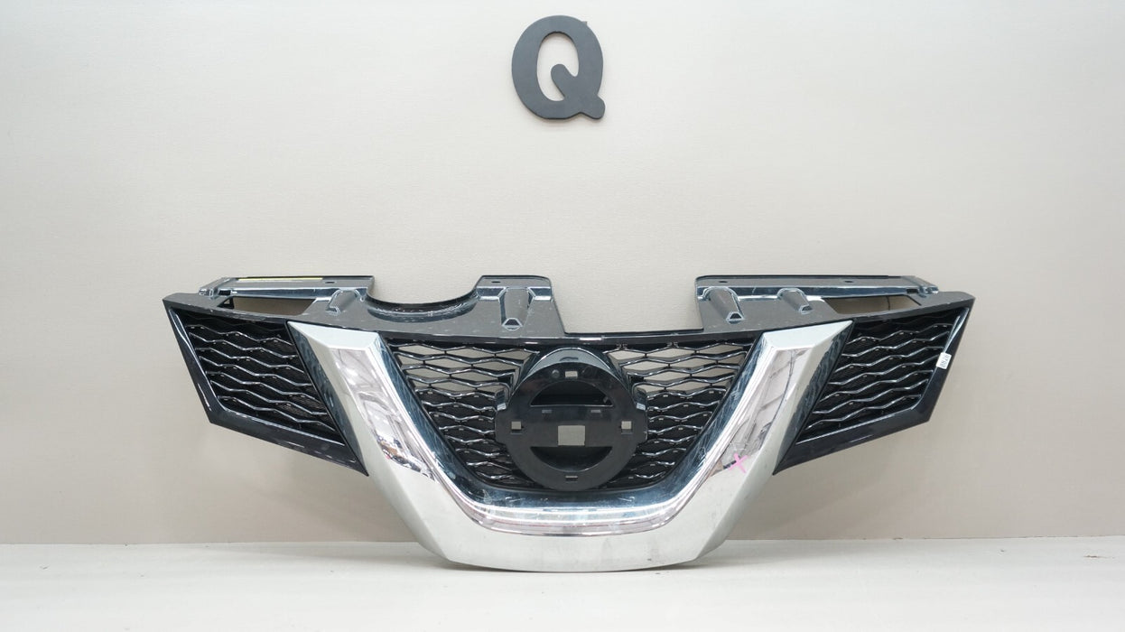 2014-2016 NISSAN ROGUE FRONT BUMPER UPPER GRILLE OEM 623105HA0A