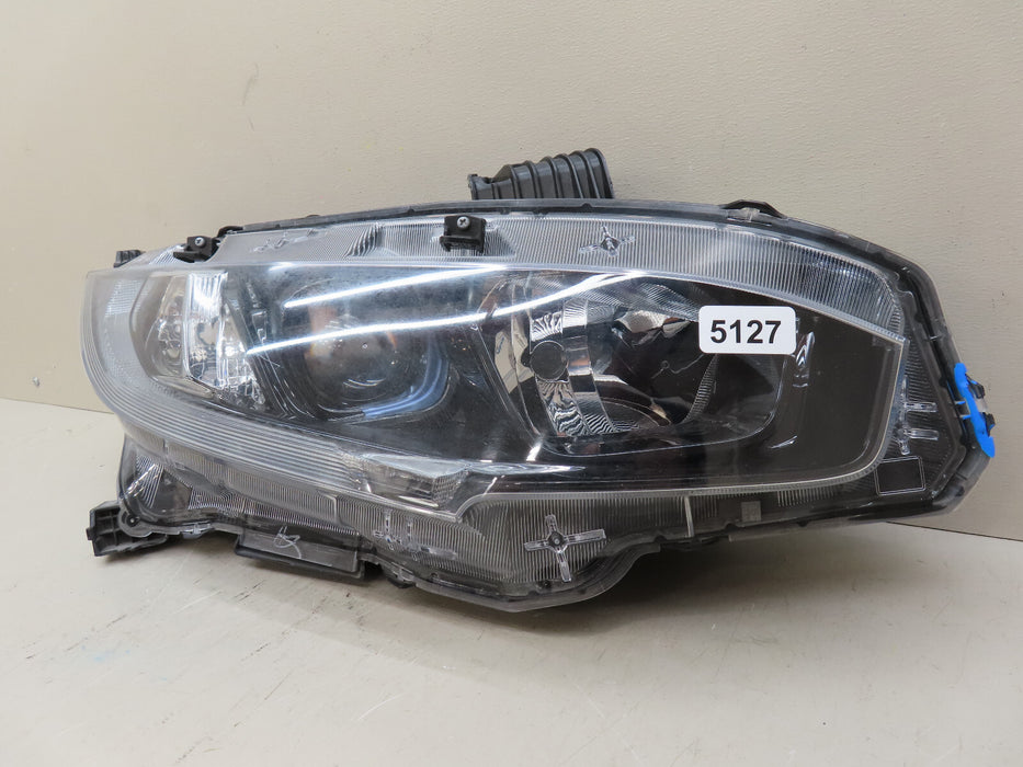 2019-2021 HONDA CIVIC FRONT RIGHT PASSENGER SIDE HEADLIGHT HALOGEN OEM