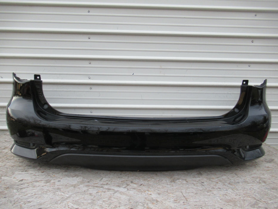 2016-2018 INFINITI QX60 REAR BUMPER COVER PANEL W/O PARKING SENSOR HOLES OEM