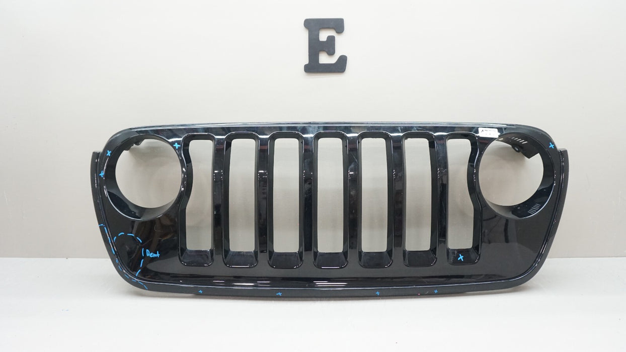 2018-2023 JEEP WRANGLER GLADIATOR RUBICON FRONT GRILLE OEM 6BY75TRMAC