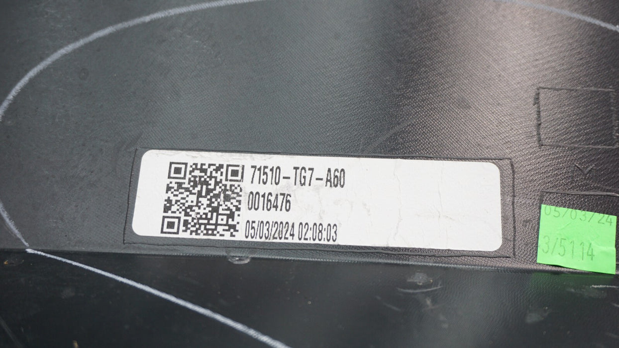 2019-2022 HONDA PILOT REAR LOWER BUMPER COVER VALANCE OEM 71510TG7A5