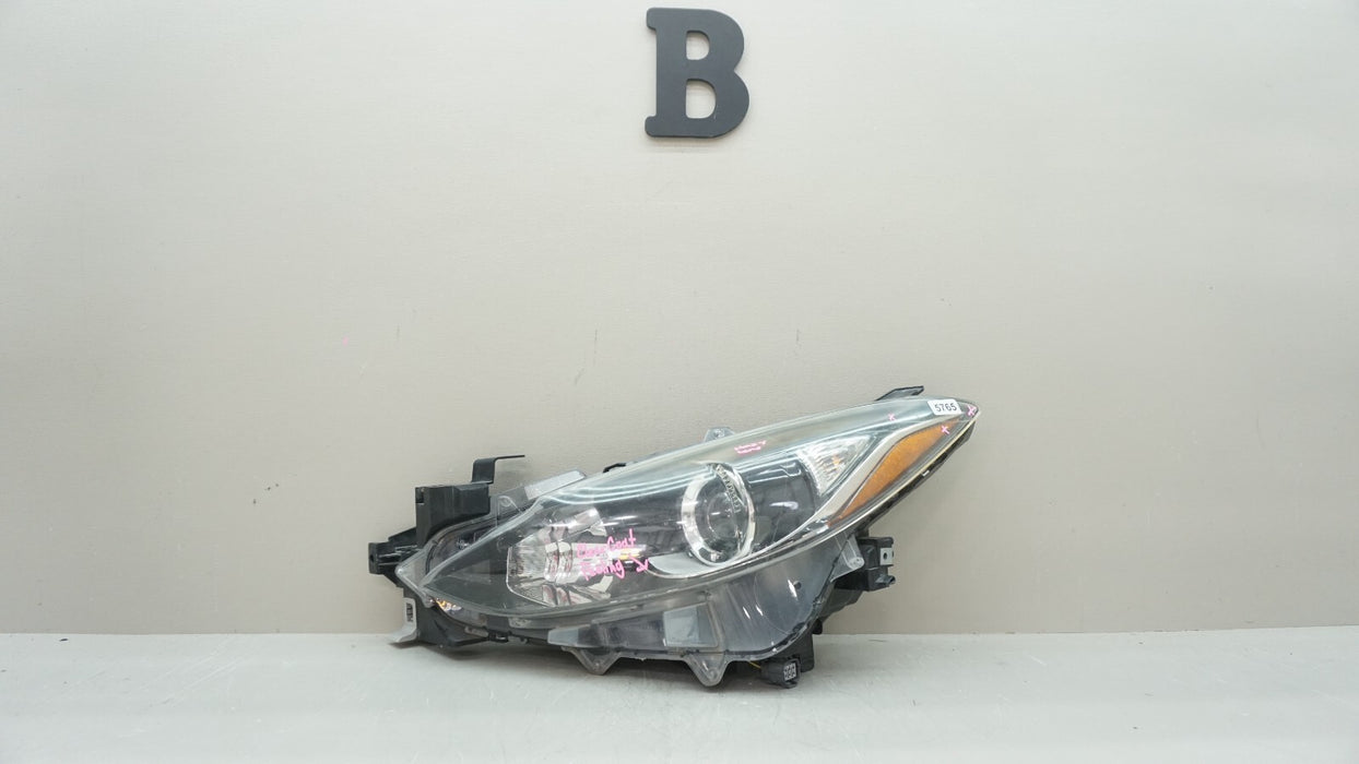 2013-2016 MAZDA 3 FRONT LH LEFT DRIVER SIDE HALOGEN HEADLIGHT OEM