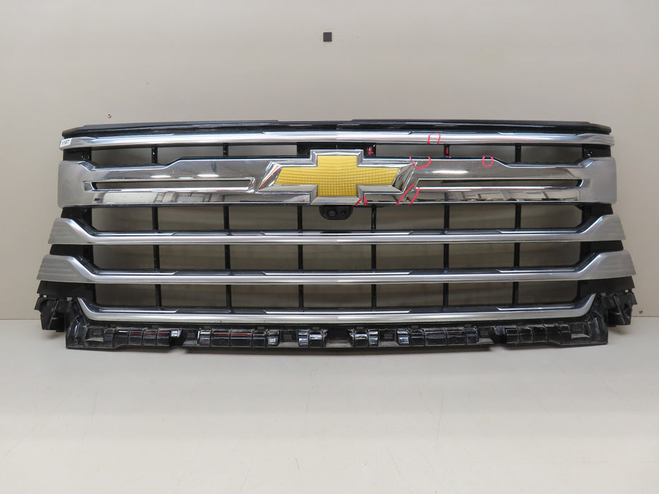 2024 2025 CHEVROLET SILVERADO HIGH COUNTRY 2500 3500 FRONT RADIATOR GRILLE OEM