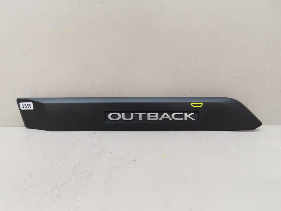 2020-2022 SUBARU OUTBACK REAR LEFT EXTERIOR DOOR LOWER MOLDING COVER TRIM OEM
