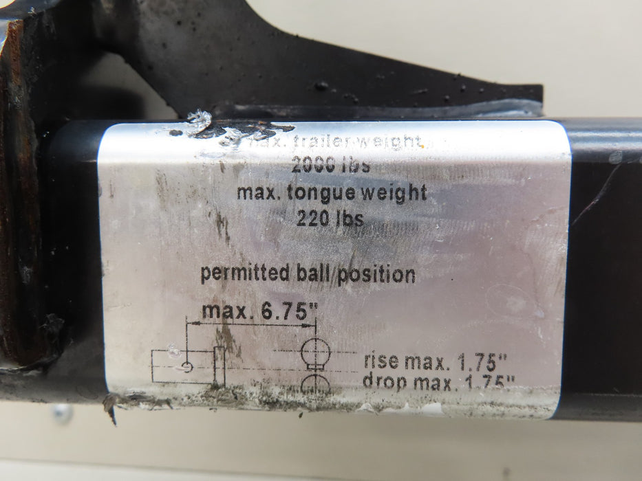 2015-2023 JEEP RENEGADE REAR TRAILER TOWING HITCH OEM