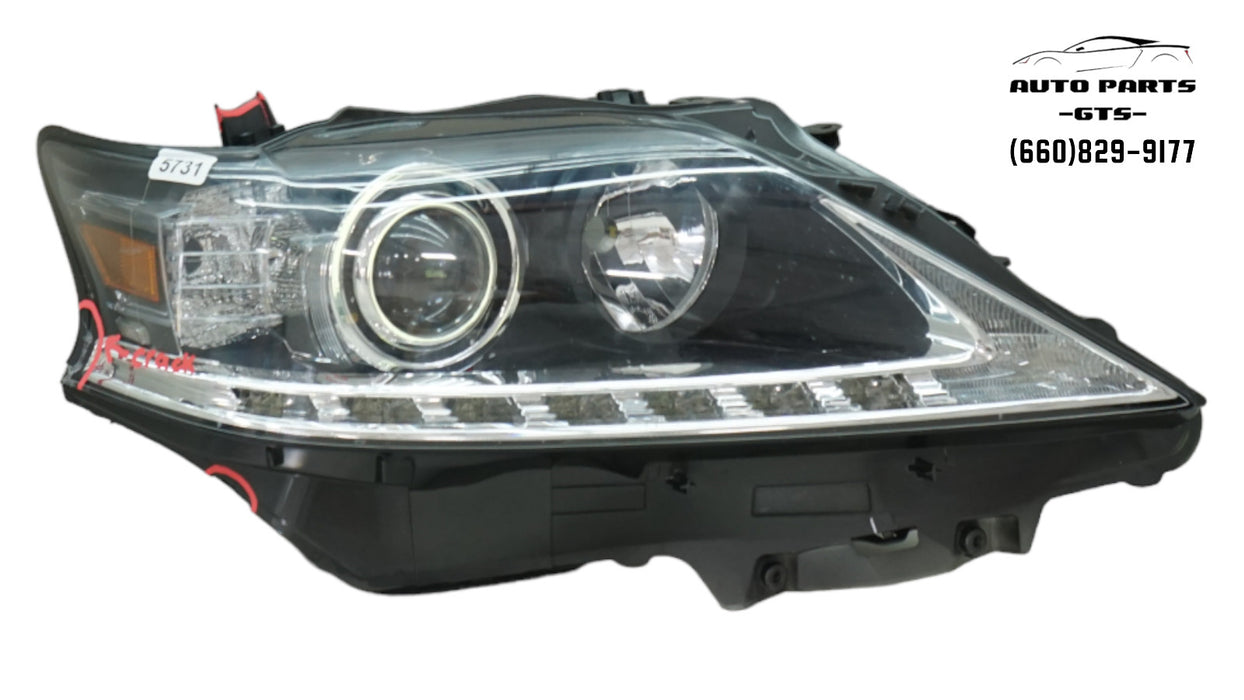 2013-2015 LEXUS RX350 RX450h FRONT RIGHT PASSENGER SIDE HEADLIGHT OEM 13 14 15