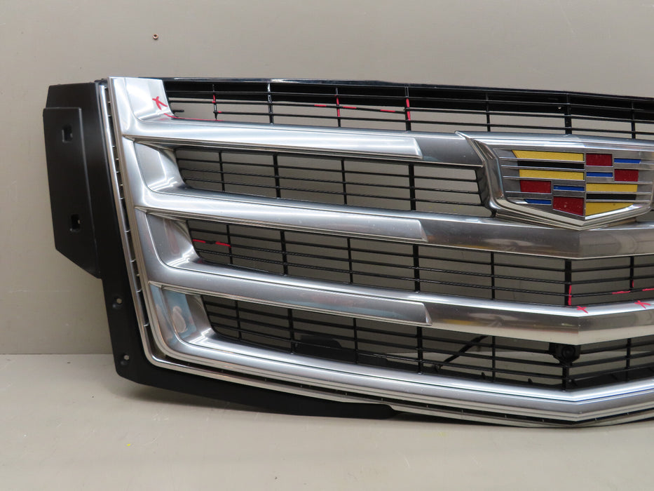 2015-2020 CADILLAC ESCALADE FRONT RADIATOR GRILLE GRILL OEM W/CAMERA