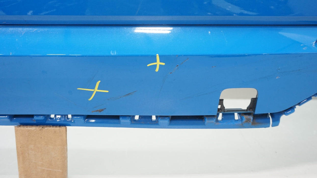 2019-2022 AUDI Q3 S-LINE REAR BUMPER COVER W/ LOWER 83A807511 OEM 19 20 21 22