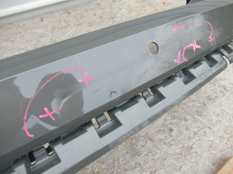 2019-2021 AUDI Q3 S-LINE REAR BUMPER COVER PANEL PLASTIC FACTORY 83A807385 OEM