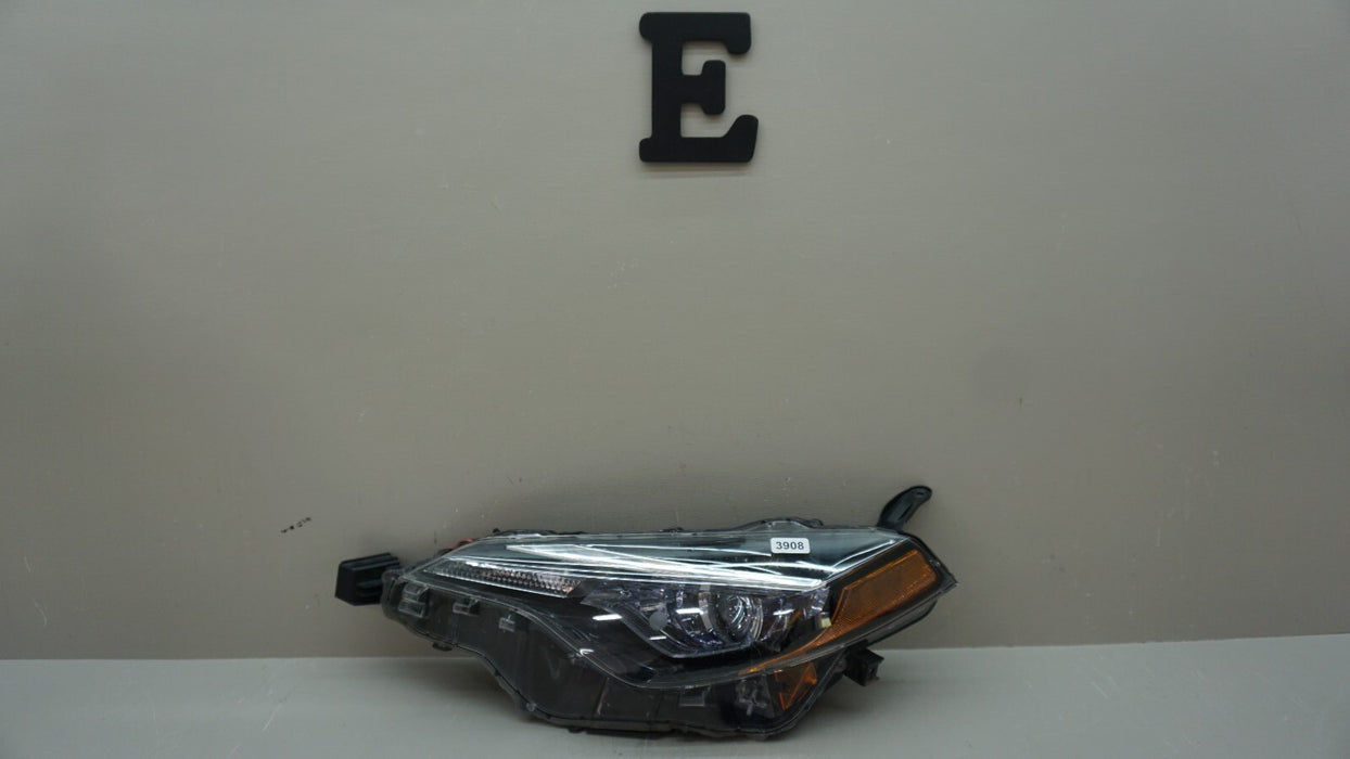 2017-2019 TOYOTA COROLLA FRONT LH LEFT DRIVER SIDE HEADLIGHT OEM