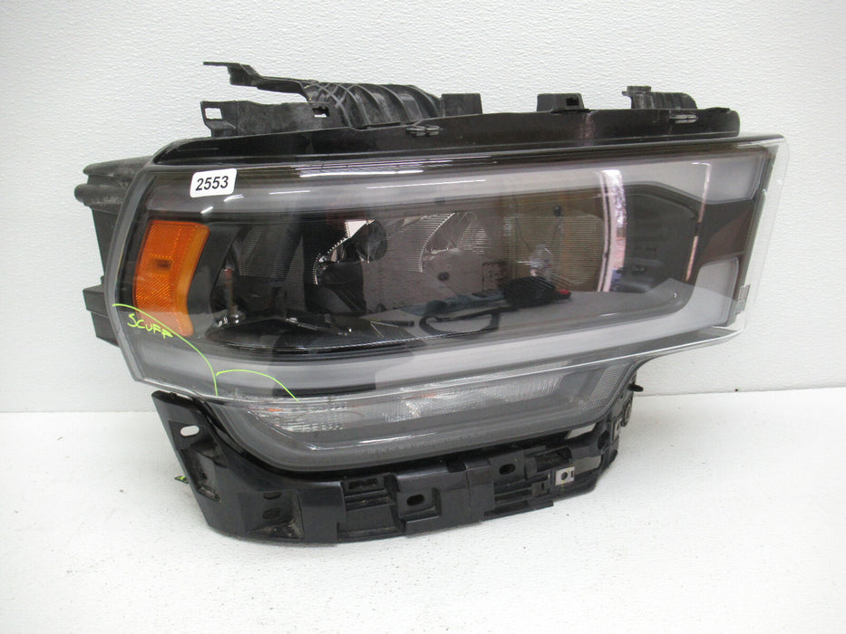 2019 2020 2021 2022 2023 DODGE RAM 2500 3500 RIGHT HEADLIGHT LED BLACK OEM