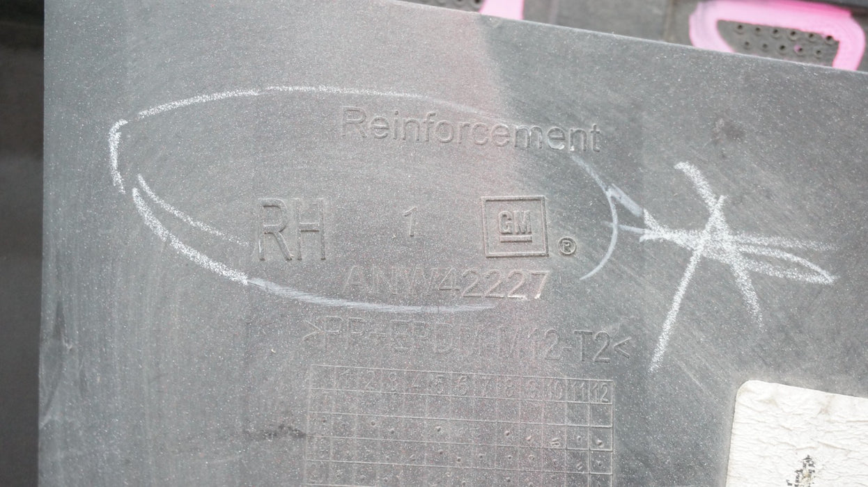 2019-2021 CHEVROLET SILVERADO 1500 FRONT RIGHT BUMPER COVER FILLER OEM ANW42227