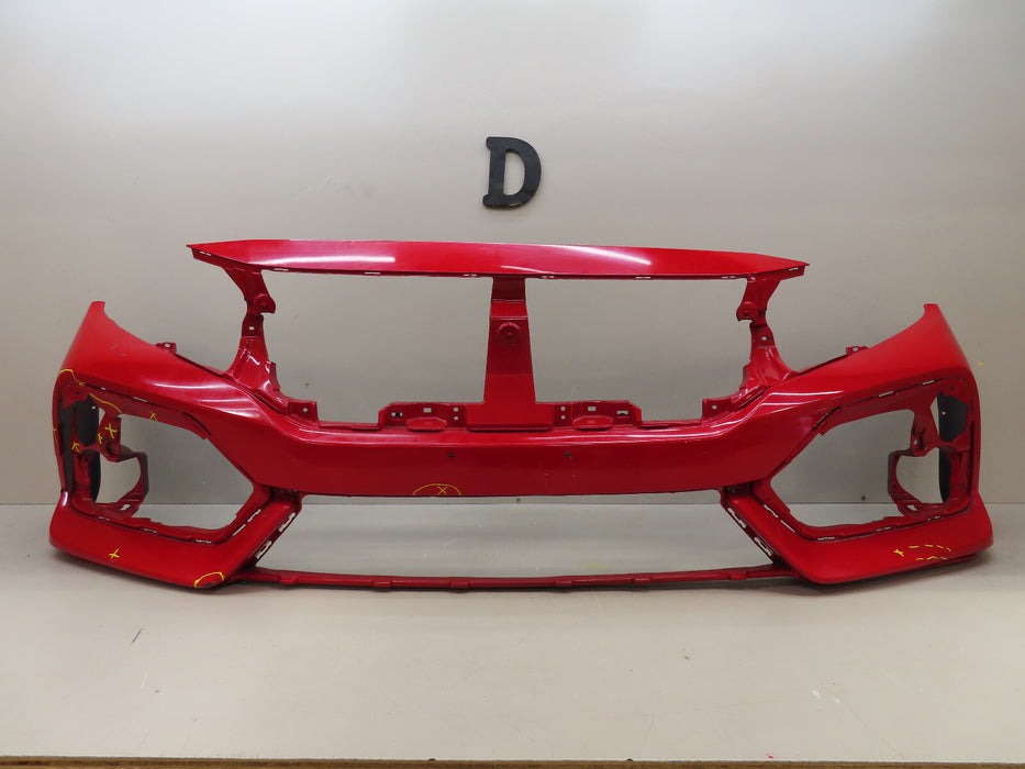 2017 2018 2019 HONDA CIVIC SI HATCHBACK FRONT BUMPER COVER OEM 71101-TGG-ZZ00