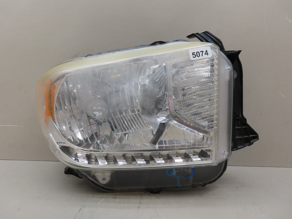 2014-2017 TOYOTA TUNDRA RIGHT PASSENGER SIDE HEADLIGHT LAMP OEM