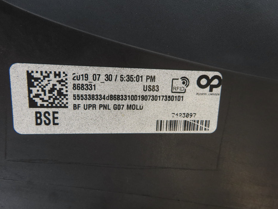 2019-2022 BMW X7 FRONT BUMPER COVER OEM