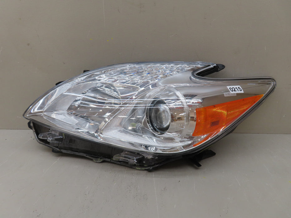 2012-2015 TOYOTA PRIUS FRONT LEFT DRIVER SIDE HEADLIGHT HALOGEN OEM