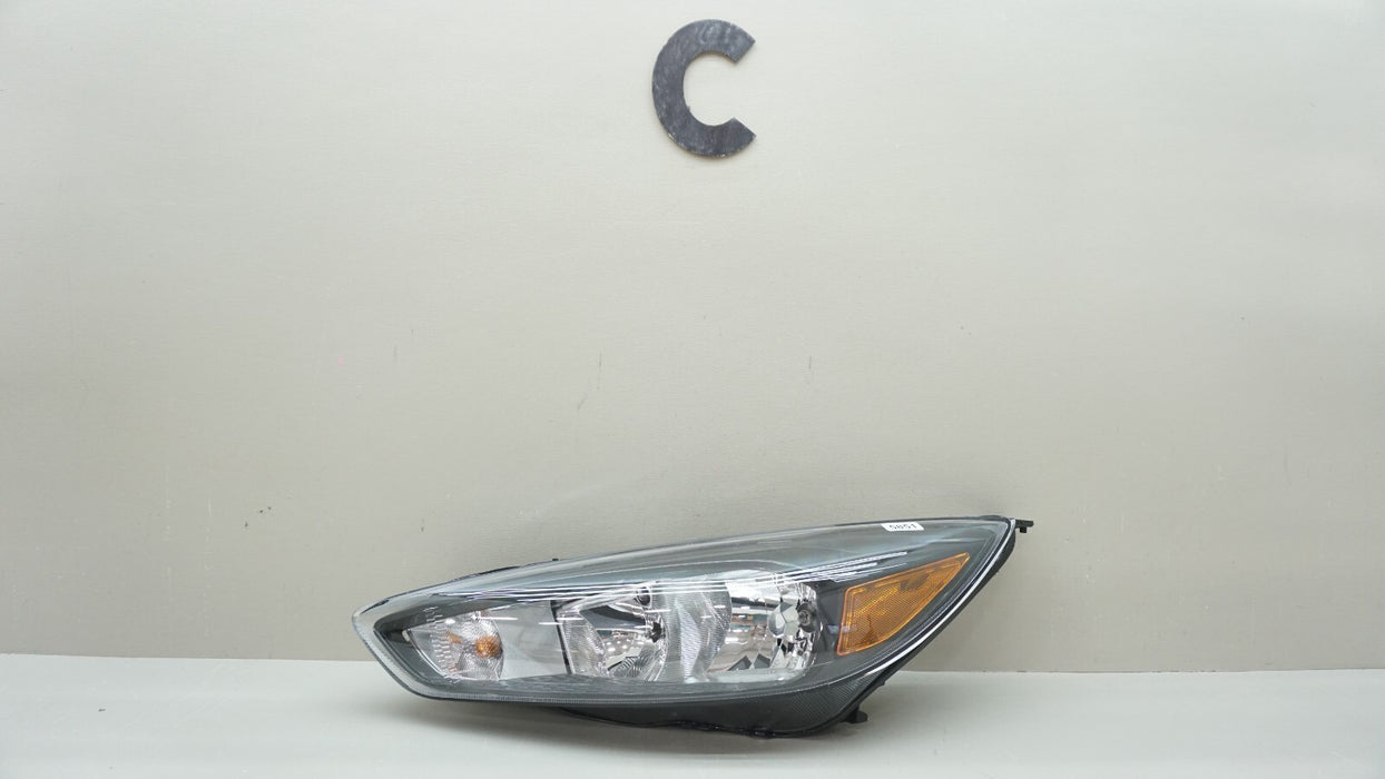 2015-2018 FORD FOCUS FRONT LEFT DRIVERS SIDE HEADLIGHT HALOGEN CAPA AFTERMARKET